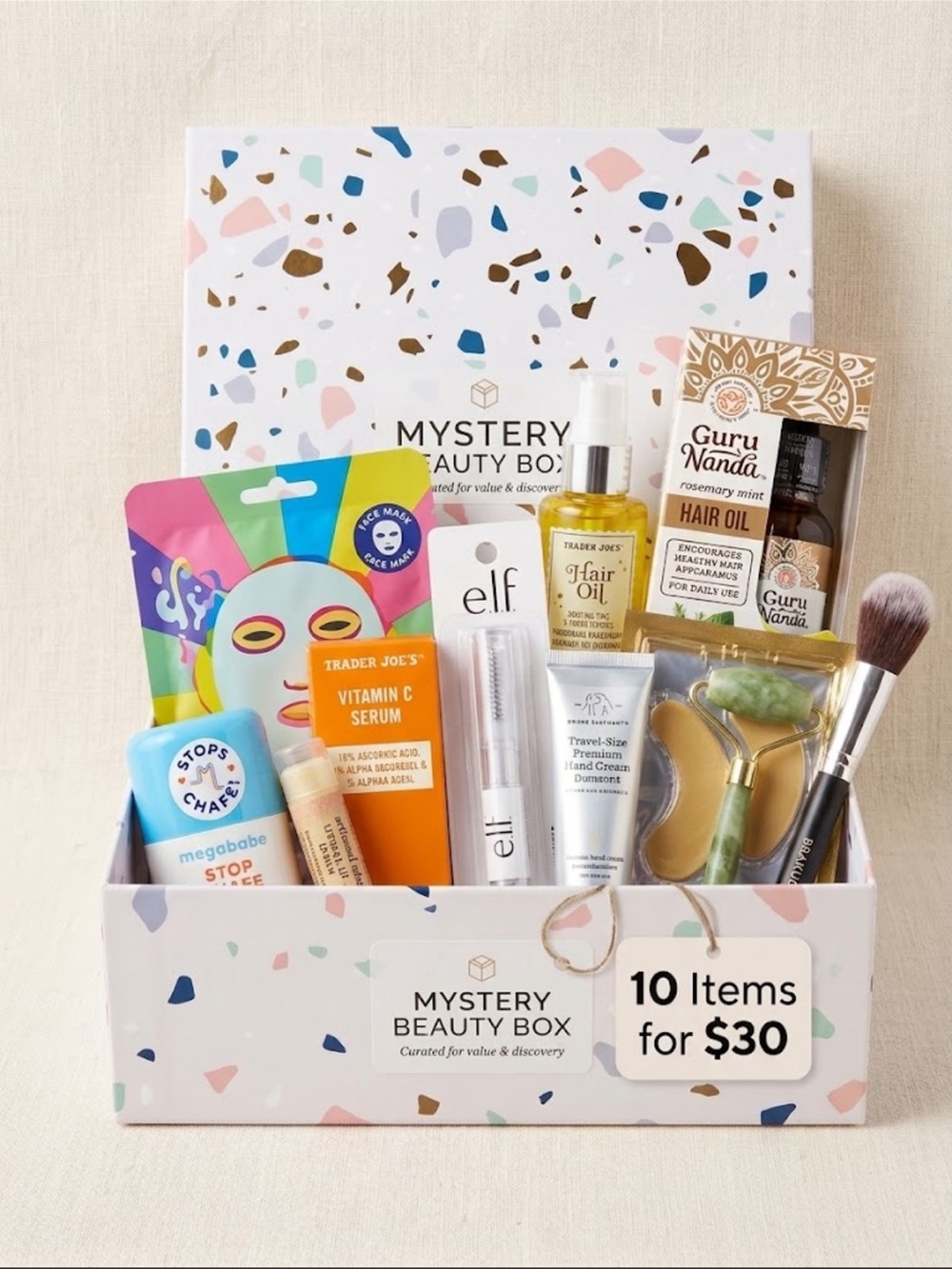 FABFITFUN Ulta mystery reseller box haul lot bundle subscription makeup 10pc nwt - Picture 1 of 16
